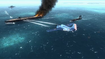 Air Conflicts: Pacific Carriers - PlayStation®4 Edition — скриншот 4