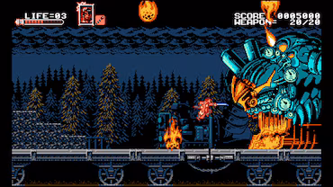 Bloodstained: Curse of the Moon — скриншот 1