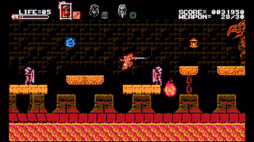 Bloodstained: Curse of the Moon — скриншот 2
