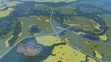 Cities: Skylines - Content Creator Pack: Map Pack 4 — скриншот 1