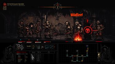 Darkest Dungeon: The Fire's Edge — скриншот 1