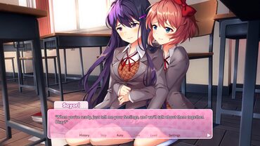 Doki Doki Literature Club Plus! — скриншот 2