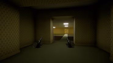 Escape - Backrooms Horror VR — скриншот 1