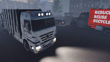 Euro Truck Sim Driver Simulator 24 - Garbage — скриншот 1