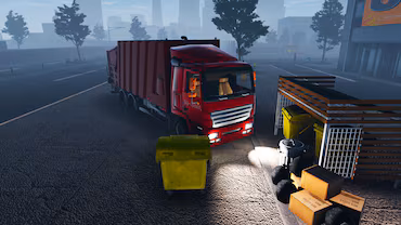 Euro Truck Sim Driver Simulator 24 - Garbage — скриншот 2