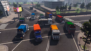 Euro Truck Sim Driver Simulator 24 - Garbage — скриншот 5