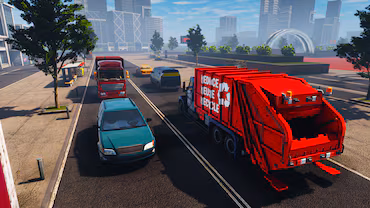 Euro Truck Sim Driver Simulator 24 - Garbage — скриншот 6