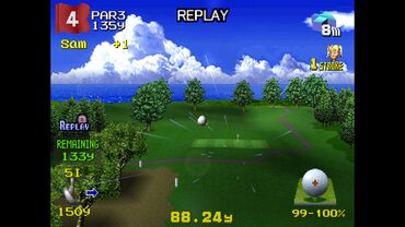 Everybody's Golf 2 (PS1) — скриншот 1