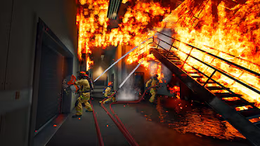 Firefighting Simulator: Ignite - Construction Site Mission DLC — скриншот 1