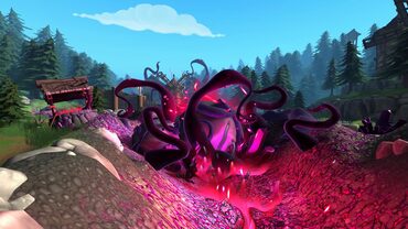Golf With Your Friends - Corrupted Forest Course — скриншот 2
