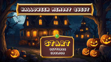 Halloween Memory Quest — скриншот 1
