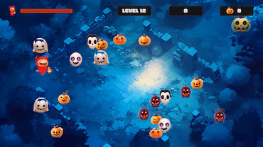 Halloween Pumpkin Brawl — скриншот 2