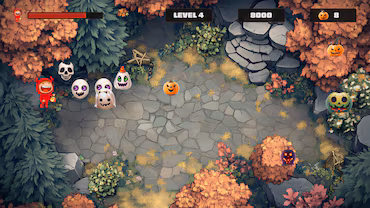 Halloween Pumpkin Brawl — скриншот 3