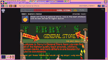 Hypnospace Outlaw — скриншот 1
