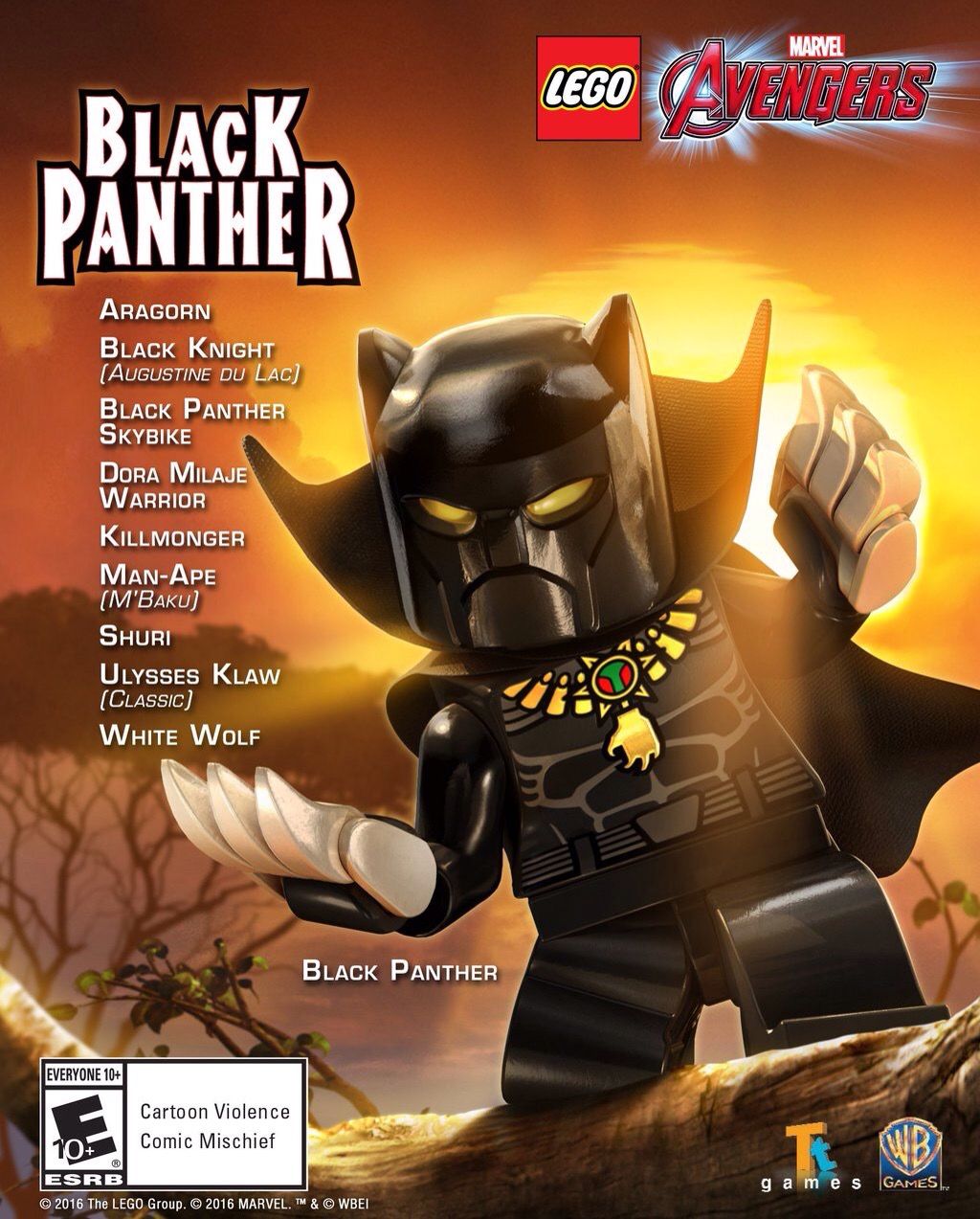 LEGO® Marvel's Avengers Classic Black Panther Pack — скриншот 1
