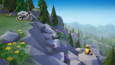 Lonely Mountains: Downhill — скриншот 3