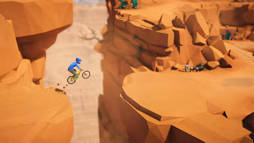 Lonely Mountains: Downhill — скриншот 5