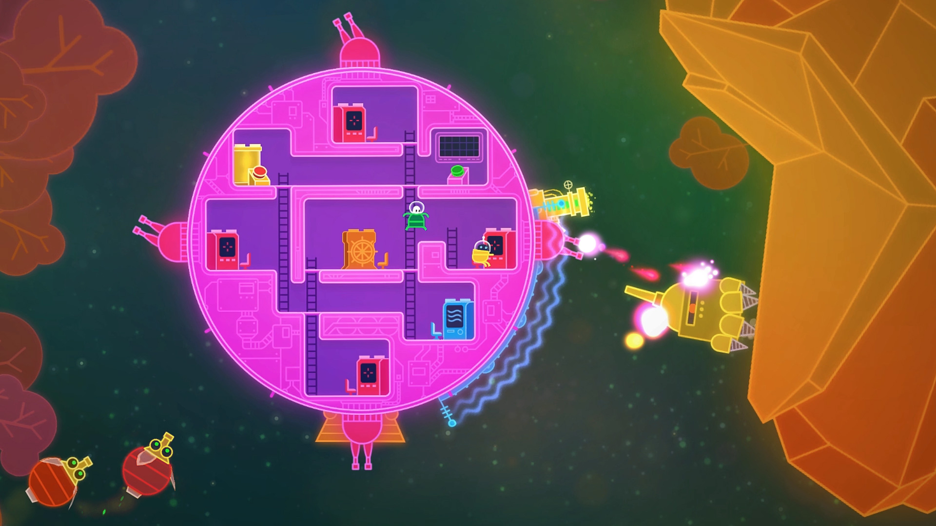 Lovers in a Dangerous Spacetime — скриншот 1