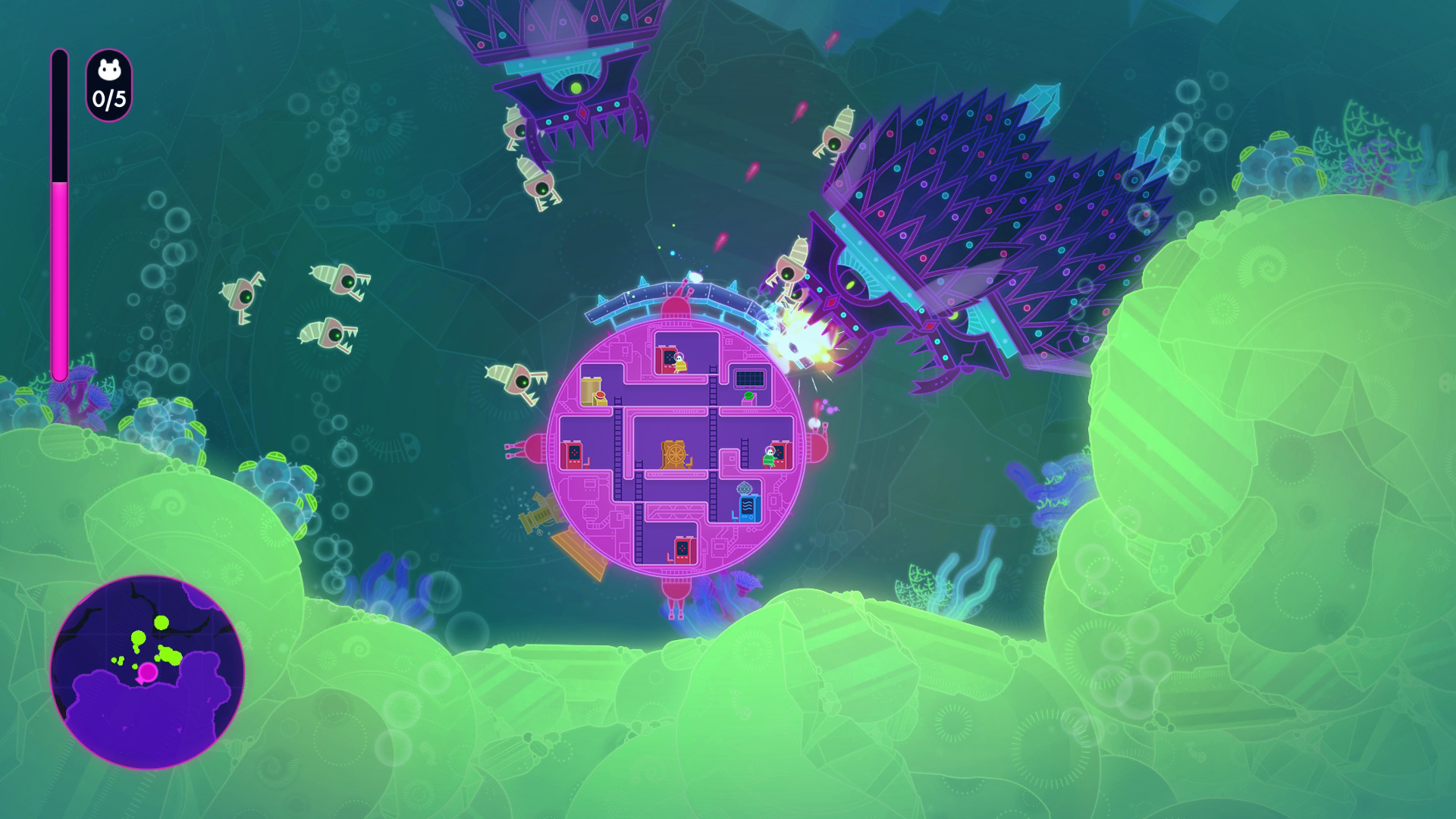 Lovers in a Dangerous Spacetime — скриншот 6