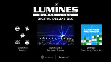 LUMINES REMASTERED DIGITAL DELUXE DLC BUNDLE — скриншот 1