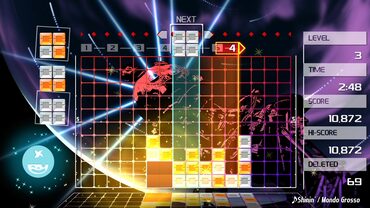 LUMINES REMASTERED — скриншот 1