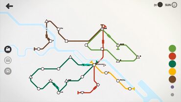 Mini Metro — скриншот 4
