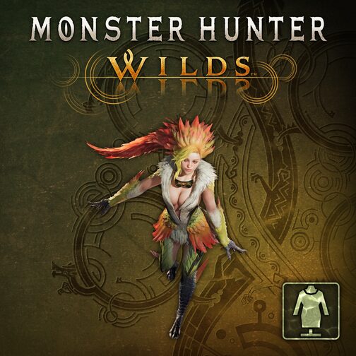 Monster Hunter Wilds - Gemma Outfit: Redveil Seikret Dress