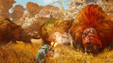 Monster Hunter Wilds - Gemma Outfit: Redveil Seikret Dress — скриншот 1