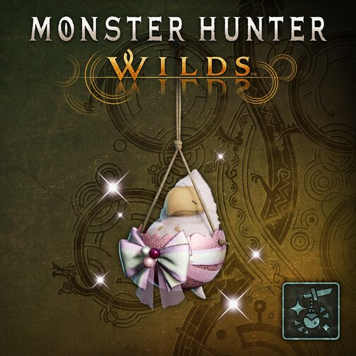 Monster Hunter Wilds - Pendant: Pink Rock-a-Baby