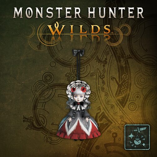 Monster Hunter Wilds - Pendant: Red Lala Dress Doll