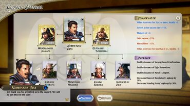 "NOBUNAGA'S AMBITION: Awakening" Scenario "Brotherly Revolt" — скриншот 3