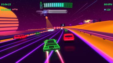 Retro Drive: Revamped — скриншот 1