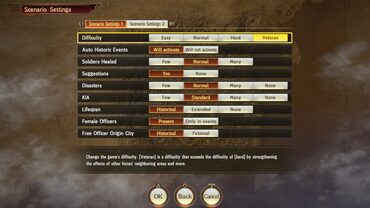 RTK14: Difficulty [Veteran] & Scenario Settings Set — скриншот 1