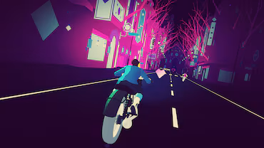 Sayonara Wild Hearts — скриншот 1
