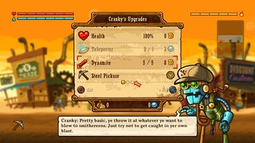 SteamWorld Dig — скриншот 3