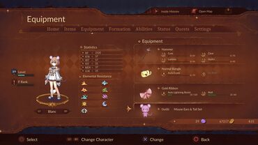 Super Neptunia RPG - Animal Ears & Tail Set — скриншот 3