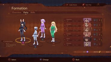 Super Neptunia RPG - Sentai Set — скриншот 1