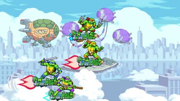 Teenage Mutant Ninja Turtles: Shredder's Revenge - Radical Reptiles — скриншот 2