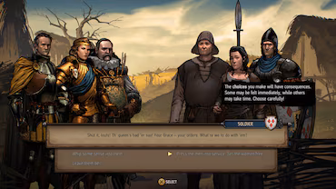 Thronebreaker: The Witcher Tales — скриншот 1