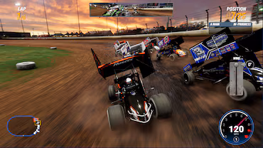 World of Outlaws: Dirt Racing 24 — скриншот 5