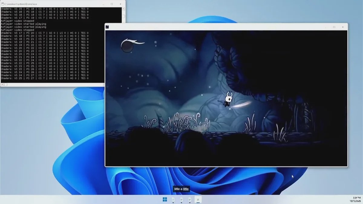 На PS5 запустили Windows 11 с эмулятором PS5 и Hollow Knight